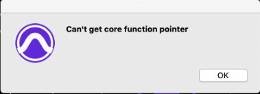 cant get core function pointer